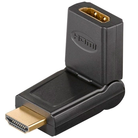 Goobay HDMI Adapter With Angle - Black