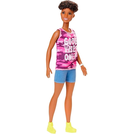Barbie Fashionistas Original Doll with Curls
