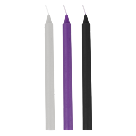 EasyToys Sensual Hot Wax Candles - 3 pcs