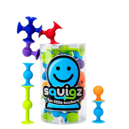 Fat Brain Squigz Suction Construction Building Starter Set – 22 pcs