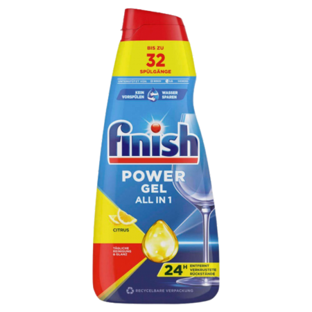 Finish Citrus Power Gel Dishwasher – 650ml