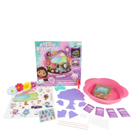 Gabby’s Dollhouse Grow Your Own Kitty Fairy Garden Kit