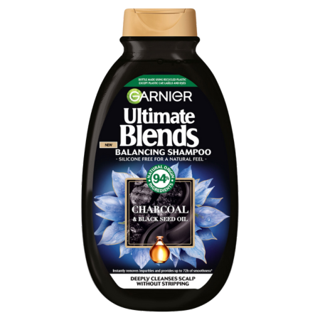 ORIGINAL REMEDIES Magnetic Charcoal Shampoo — Mit Aktivkohle, 300 Ml, Für Sauberes & Frisches Haar