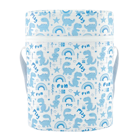 Kikka Boo Insulated Twin Bottle Carrier – Blue