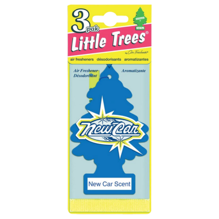 Little Trees New Car Air Freshener – 3 pcs