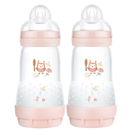 MAM Easy Start Anti Colic Pink Bottle – 2 x 260ml