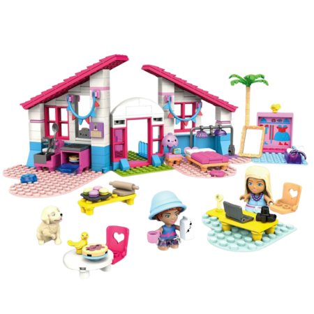 Mattel MEGA Construx Barbie Malibu House - 303 pieces