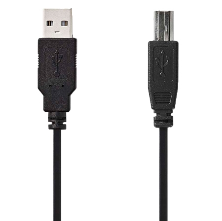 Nedis USB 2.0 Cable A (Male) to B (Male) - 0.5 metre