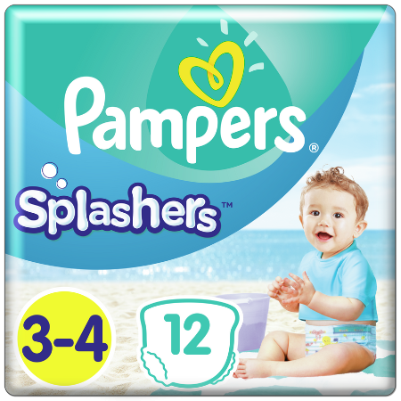 Pampers Swim nappies Splashers size 3-4 (6-11 kg) - 12 pcs
