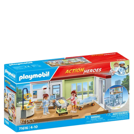 Playmobil Action Heroes Maternity Ward Playset