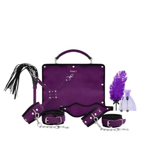 Rianne S Kinky Me Softly Bondage Play Set – Purple