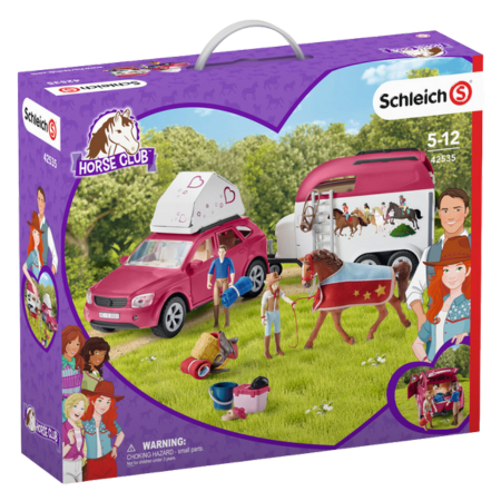 Schleich Horse Club Adventures with Car and Trailer