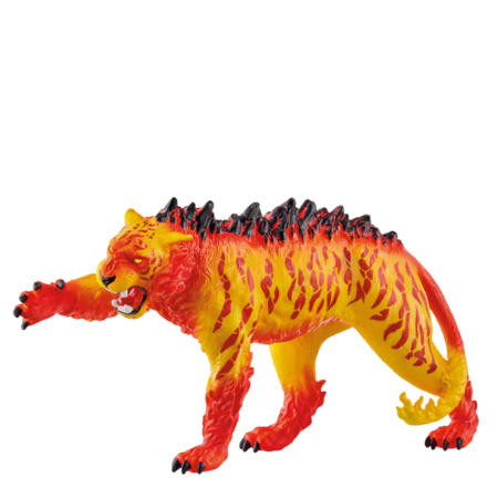 Schleich Lava Tiger Figure