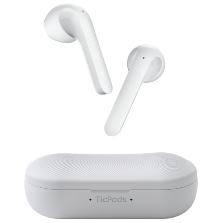 TicPods 2 Pro Bluetooth Earbuds - Ice White