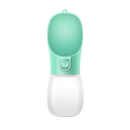 Pet Care Cup Portable Water Bottle for Dogs Green