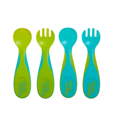 Vital Baby NOURISH Beginner Cutlery - 4-Pack