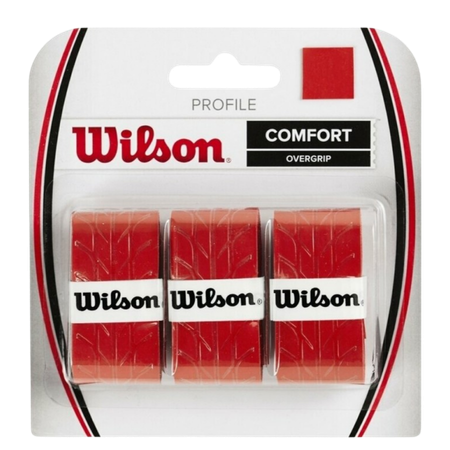 Wilson Pro Comfort Overgrip Red Tape – 3 pcs
