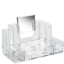 BasicPlus Makeup Organiser & Mirror