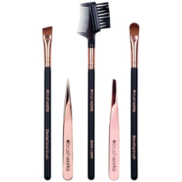 Brushworks Luxury Brow Set - 5 pieces