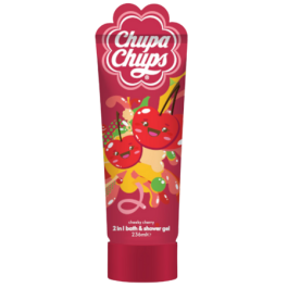 Chupa Chups 2-in-1 Cheeky Cherry Bath & Shower Gel – 236ml