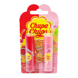 Chupa Chups Watermelon & Peach Lip Balm - 2 pcs