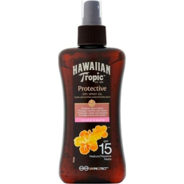 Hawaiian Tropic Protective Dry Spray SPF15 - 200ml