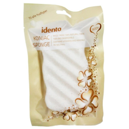 Idento Konjac Wave Sponge - Natural