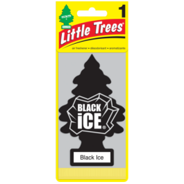 Little Trees Black Ice Car Air Freshener