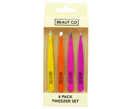Beaut Co Tweezer Set – 4 Pcs