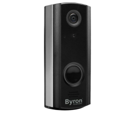 Byron Wireless WiFi & Video Doorbell - Black