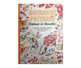 Colour & Doodle Botanical Patterns Colouring Book