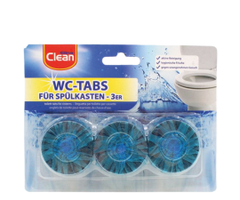 Elina Clean WC Blue Flush Toilet Cleaner Tablets – 3 pcs
