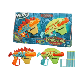 Hasbro Nerf Dino Squad Stego Duo Pack Dart Blasters