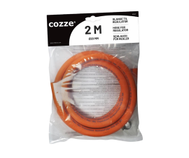 Cozze ® Hose for regulator 2 0m (incl. 2 clamps)