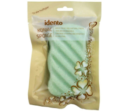 Idento Konjac Wave Sponge - Green Tea