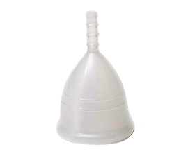 Iriscup Menstrual Cup Size. L Transparent