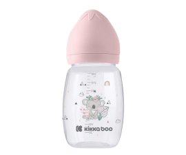 Kikka Boo Anti-Colic Savanna Pink Baby Feeding Bottle – 260ml