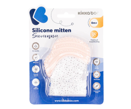 KikkaBoo Savanna Silicone Teething Mitten