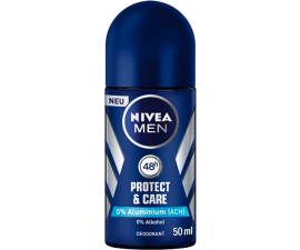 Nivea Protect & Care For Men Roll-On - 50 ml