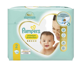 Pampers Premium Protection Size 2 (4-8 kg) 30 pcs.