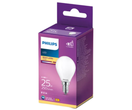 Philips Warm White LED Bulb E14 – 25 W