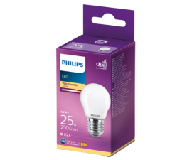 Philips Warm White LED Bulb E27 – 25 W