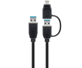 Goobay USB 3.0 cable USB-A to USB-C Adapter - 2 metres