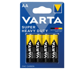 Varta Super Heavy Duty Battery AA – 4 Pcs
