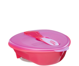 Vital Baby Nourish Bowl with Suction Cup - Pink