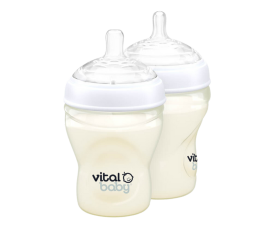 Vital Baby NURTURE Feeding Bottle - 2-Pack